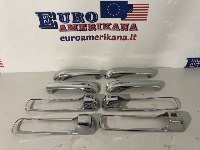 Door Handle Covers (Set of 8, Chrome)